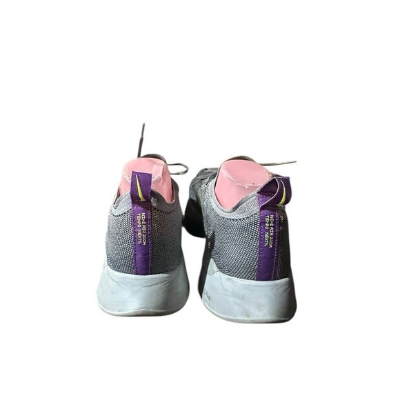 Nike Air Zoom Tempo NEXT Flyknit Grey Volt Running Mens Size 12.5 Used - Picture 4 of 8